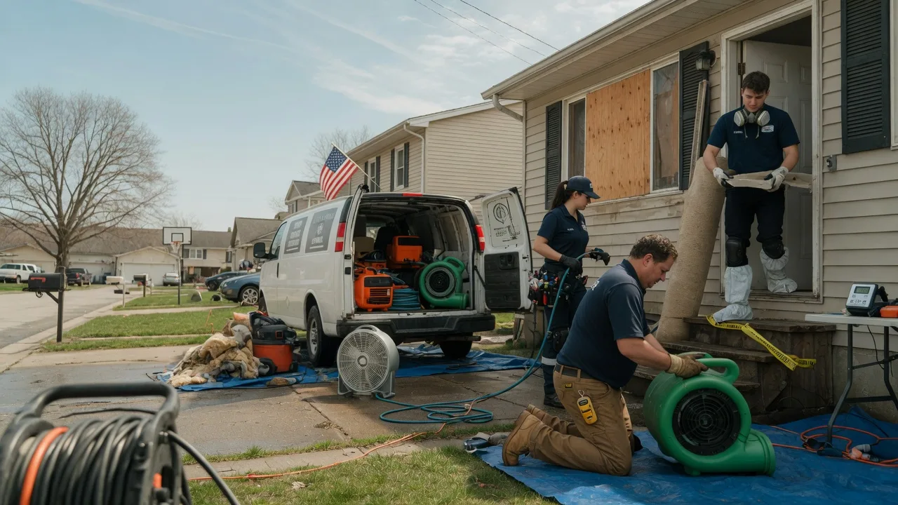 Water Damage Restoration in Kulpmont, PA near me